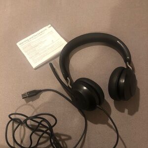 Jabra Noise Cancelling Black Headphones
